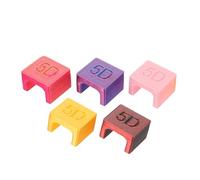 HAMPPLIES 5 pièces Séparateur Ongles Réutilisable Protection Anti-débordement pour Doigts Bouclier Cuticule et Séparateur pour Manucure Gel French Tips et Nail Art DIY