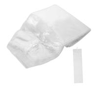 HAMPPLIES 5pièces Sac Rangement Perruque Transparent Pvc Sac Suspendu Avec Crochet Conservation Extensions Cheveux Portable Pour Stockage Et Affichage Support Extensions Cheveux Polyvalent