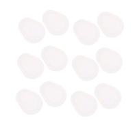 HAMPPLIES 6 paires Oculaires Élastiques Respirants Non-tissé Soulagement Confortable pour Soins des Plaies et Usage Quotidien