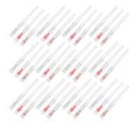 HAMPPLIES 60pièces Embout Silicone pour Maquillage des Lèvres Applicateur de Gloss et Rouge à Lèvres Pinceau Réutilisable et Portable pour Voyages
