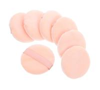 HAMPPLIES 7 Pièces Houppettes à Poudre Éponge Pour Fond De Teint Houppettes Cosmétiques à Poudre Pour Visage Avec Large Surface Plane