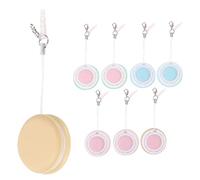 HAMPPLIES 8 Pièces Outil de nettoyage d'écran de téléphone mobile nettoyeur d'écran macron téléphone lingettes essuyage pour lunettes pour écran Nettoyer d'écran mobile Plastique