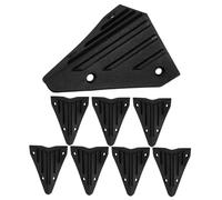 HAMPPLIES 8 pièces Protections Angle Plastique pour Haut-parleur Protection Robuste et Ajustée pour Coins de Caissons Accessoires Audio avec Design Angle Droit Protège-coin Décoratif et