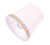 HAMPPLIES Abat Jour Tissu Rose pour Suspension et Applique Protection Décorative pour Lampe de Plafond Accessoire et Facile à Nettoyer Ambiance Chaleureuse pour Chambre et Salon