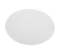 HAMPPLIES Abat-jour Verre Plat Globe Élégant pour Suspension Applique Murale Remplacement Abat-jour Sphérique Blanc pour Éclairage Intérieur