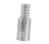 HAMPPLIES Adaptateur Fileté Aluminium pour Manche de Balai Embout de Remplacement Compatible Multiples Perches Accessoire Pratique pour Nettoyage Domestique et Professionnel