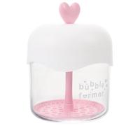 HAMPPLIES Appareil à Mousse Transparent pour Visage Générateur de Bulles Compact Mousseur Manuel pour Nettoyant Visage Moussant Flacon Moussant Facile à Transporter