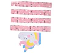 HAMPPLIES Autocollant De Mesure De Hauteur Pour Garçon Fille Toise Murale Amovible Avec Motifs De Licorne Décoration Ludique Pour Chambre Garçon Fille Facile à Appliquer Et Réutilisable