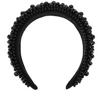 HAMPPLIES Baroque Bandeau Perlé Élégant Décoration Cheveux Chic et Accessoire pour Fête et Usage