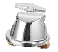 HAMPPLIES Base de Pied de Tom Fer Argenté pour Batterie Support Durable pour Kit de Batterie Accessoire de Percussion Facile à Installer