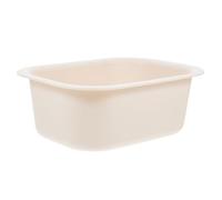 HAMPPLIES Bassine Table à Langer Bébé Renforcée En Plastique Blanc, Taille Petite Portable, Légère Et Pratique Pour Soin Bébé, Accessoire Table à Langer Nourrisson, Réutilisable Et Compacte