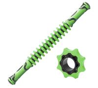 HAMPPLIES Bâton de Massage Plastique pour Corps Entier de Relaxation Yoga Soulage Fatigue et Favorise Circulation Stick de Massage Musculaire Vert