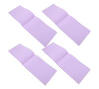 HAMPPLIES Bloc-notes Juridique Ligné A5 Violet, Lot de 4 Blocs-notes Détachables sans Date, Papier Épais Compatible Stylos, Bloc-notes Portable pour Bureau et Organisation Personnelle,
