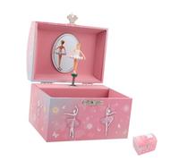 HAMPPLIES Boîte à Bijoux Musicale Ballerine Dansante avec Miroir Boîte à Musique pour Anniversaire et Noël Coffret Cadeau Garçon Fille Sécurisé et Mélodieux
