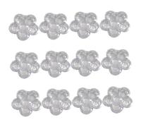 HAMPPLIES Boîte à Rouge à Lèvres 12 Pièces Petit Modèle Compartimenté pour Femme Rangement de Maquillage Voyage Étui Portable Compact et Léger pour Tubes à Lèvres Standard