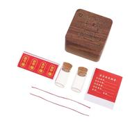 HAMPPLIES Boîte à Souvenirs Coffret Décoratif Élégant en Bois et Verre pour Cordon Ombilical et Première Mèche de Bébé pour Showers et Conservation Mémorable