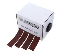 HAMPPLIES Boîte de Bande Abrasive Émeri pour Ponçage et Polissage Résistante à Obstruction Rouleau Extractible pour Usage Domestique et Atelier