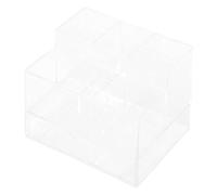 HAMPPLIES Boîte de Rangement Manucure Multi-Grilles Étui à Outils Ongles Portable Organisateur de Bureau Tiroir pour Salon ou Maison Compact et Léger Stockage Accessoires Nail Art