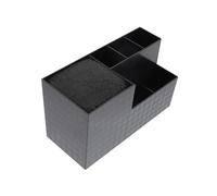 HAMPPLIES Boîte de Rangement Multifonction pour Outils de Coiffure et Maquillage Porte Ciseaux et Peignes Organisateur Compact pour Salon et Usage Domestique