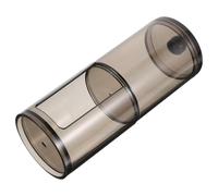 HAMPPLIES Boîte De Rangement Transparente Pour -tiges Organisateur De Salle De Bain Avec Couvercle Contenant Pour Cure-dents Et -tiges