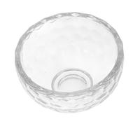 HAMPPLIES Bol Cristal Transparent Multifonction pour Offrandes Bouddhistes Saladier Décoratif et Service Design Élégant Facile à Nettoyer