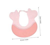 HAMPPLIES Bonnet Garçon Fille Réglable Protection Imperméable Yeux et Oreilles Chapeau Shampooing Doux pour Garçon Fille Casquette Bain Confortable