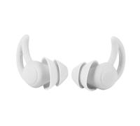 HAMPPLIES Bouchons Oreilles Silicone Doux pour Dormir de Bruit Légère et Confortable Adaptés pour Voyages Concerts et Sommeil Paisible Gris