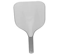 HAMPPLIES Bouclier Protecteur de Laque pour Cheveux Taille Unique Poignée Pratique Protection Teinture et Huile Visage Salon Coiffure Transparence Noire