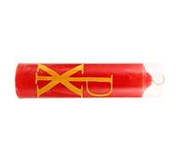 HAMPPLIES Bougie Baptême Décorative Rouge Élégante pour Cérémonies Religieuses et Prières Chandelle Portable pour Ambiance Sacrée et Fête