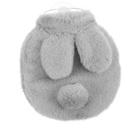 HAMPPLIES Bouillotte Compacte PVC Antidéflagrant Forme Lapin Chauffe-eau Mignon Portable pour Mains et Corps Protection Anti-fuite pour Usage Domestique et Extérieur Hiver