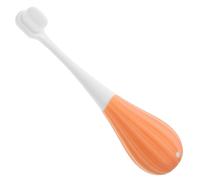 HAMPPLIES Brosse à Dents Garçon et Filles 2-5 Poils Ultra Doux 10 000 Filaments Manche Ergonomique Motif Montgolfière Orange pour Tout-Petits Soin Gencives et Dents Sensibles