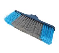 HAMPPLIES Brosse de Remplacement pour Balai Extérieur Tête Dure Plastique Robuste Brosse Polyvalente pour Nettoyage Sols et Jardin Accessoire et Facile à Installer