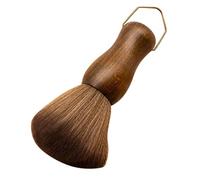HAMPPLIES Brosse Douce Fibres pour Coiffeur Brosse Cou Professionnelle Nettoyage Cheveux Coupés et Résidus Poils Outil Polyvalent pour Salon et Usage Quotidien