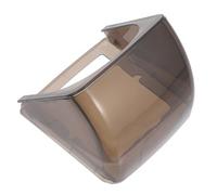 HAMPPLIES Cache-Prise Murale Étanche Noir Translucide Boîtier de Prise Extérieure Pliable Protection la Pluie Cuisine Jardin et Garage Protecteur de Prise Électrique Polyvalent