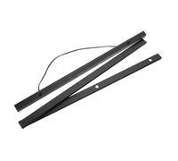 HAMPPLIES Cadre D'affiche Magnétique En Matière Bois Foncé 41 Cm, Rouleau De Peinture Suspendu, Kit 4 Pièces, Support Mural Léger Pour Œuvres D'art Et Posters Décoratifs, Pour Maison Et Bureau