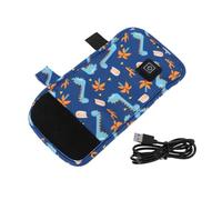 HAMPPLIES Chauffe-biberon Portable Bleu à Motif Dinosaure Chauffe-biberon De Voyage Compact Et Léger Isolant Pratique pour Biberons