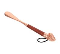 HAMPPLIES Chausse Pied Long avec Poignée Ergonomique à Enfiler Chaussures pour Seniors Hommes et Femmes Portable pour Maison et Voyage Décor Élégant et Robuste