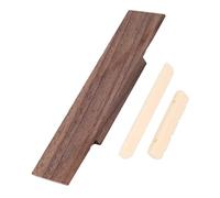 HAMPPLIES Chevalet et Sillet Bois pour Ukulélé Cordes Pont Lisse Durable pour Transmission Optimale Du Du de Réparation Pratique