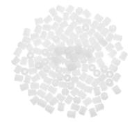 HAMPPLIES Chevilles Plastique pour Charnières Meubles 150 Pièces Inserts Nylon Filetés Intérieur et Extérieur Réparation et Remplacement Pièces de Meubles