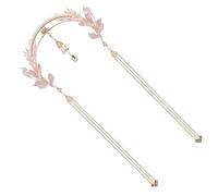 HAMPPLIES Coiffe de Style Chinois Longs Pompons Bandeau Traditionnel Chinois en Alliage Accessoire pour Cheveux Féminin Vintage Mariage Séance Photo Fête