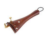 HAMPPLIES Cordier de Violon 4/4 en Palissandre avec Tendeurs Métalliques Micrométriques et Cordelette, Accessoires pour Réglage Précis des Cordes, Pack Complet pour Violon Classique Marron