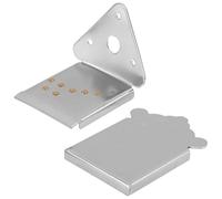 HAMPPLIES Cordier pour Mandoline 8 Cordes en Métal Chromé Argenté, Pont de Remplacement Solide, Pièces de Rechange pour Mandoline Vintage, Adapté aux Orchestres et Festivals de