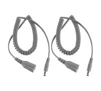 HAMPPLIES Cordon de Remplacement pour Perceuse à Ongles Électrique 2pcs en Abs et Métal, Câble Flexible Haute Résistance pour Sessions de Manucure Précises et Professionnelles
