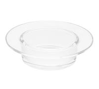 HAMPPLIES Coupelle de Rechange en Verre Transparent 117 CM pour Brûleur à Cire Plat à Fondre Huiles Essentielles Résistant à la Chaleur Compatible Chauffe-Huiles Accessoire Parfum