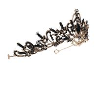 HAMPPLIES Couronne de Mariée Baroque avec Diadème Élégant pour Mariage et Fête Accessoire Chic et Filles