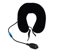 HAMPPLIES Coussin Cervical Gonflable U Oreiller Nuque Ajustable pour Soulagement Cervicale Support Ergonomique Portable pour Bureau et Voyage