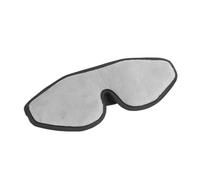 HAMPPLIES de Sommeil Flanelle Gris Ultra Doux et Cache Yeux Occultant pour Voyage Sieste et Nuit Adapté Femmes et Hommes