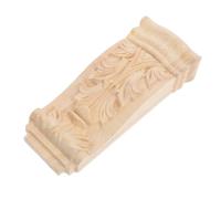 HAMPPLIES Décoration Bois Sculpté pour Portes Et Murs Applique Bois Naturel De Style Européen pour Intérieur Élégant