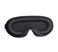 HAMPPLIES Des Lunettes De Dormir Les Yeux Bandés Oculaire Pour Dormir Masque Pour Les Yeux Unisexe Ombre à Paupières Endormie Bandeau Pour Dormir Black Mousse à Mémoire