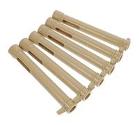 HAMPPLIES Ensemble 6 Pièces Clés à Douille pour Manchons de Robinetterie Outil d'Installation Domestique en Plastique Robuste Compatible Robinet Eau 1/4 Usage Entretien Couleur Aléatoire